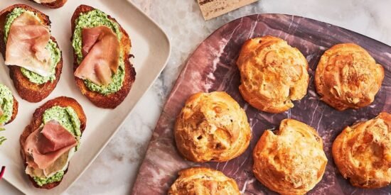 Make Bacon-Cheese Gougeres in Just 10 Steps